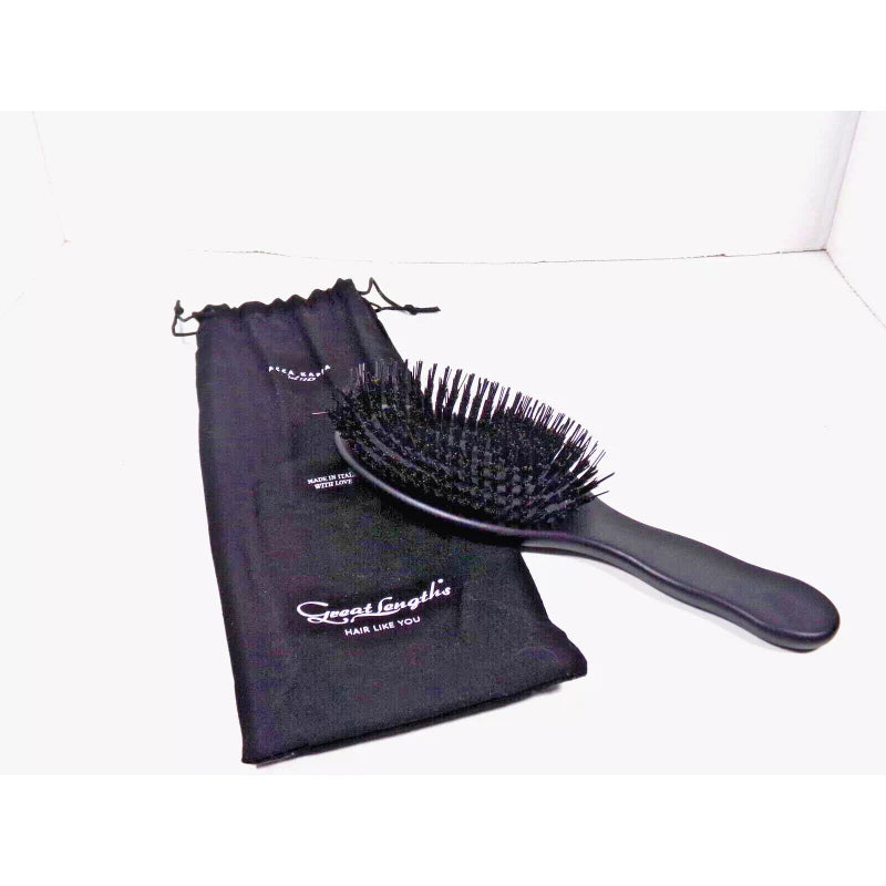 Acca Kappa, Great Lengths, Oval Paddle Brush. Made in Italy.