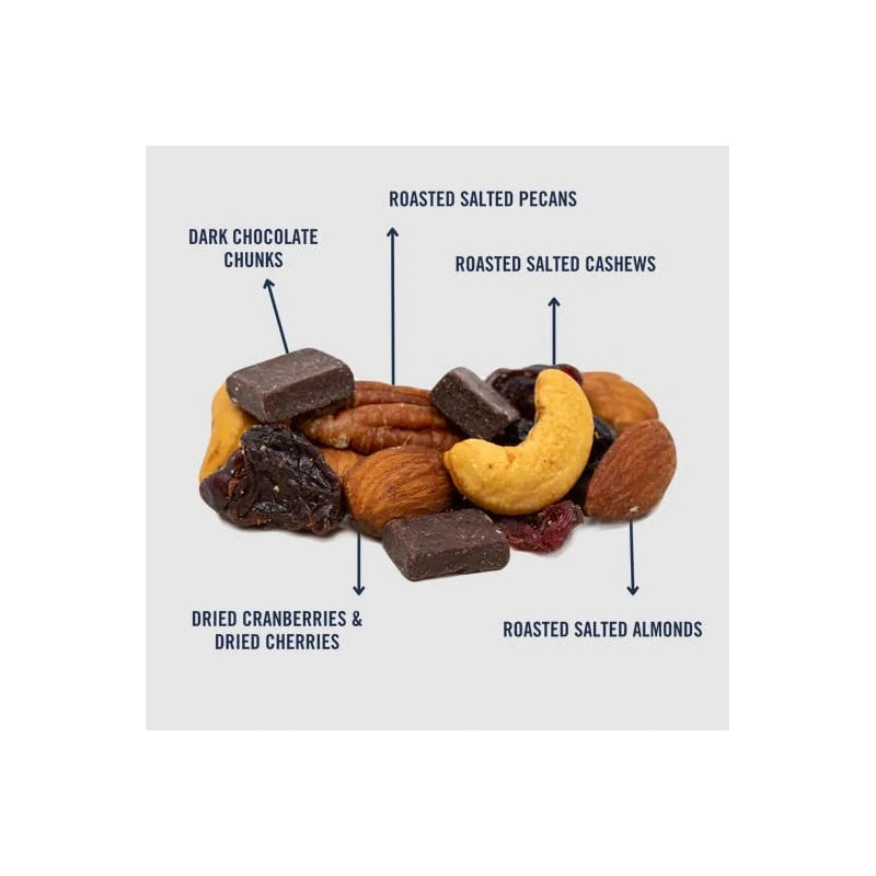 Ferris Nut Co Roasted & Salted Cherries, Berries & Nuts with Dark Chocolate, 28 oz