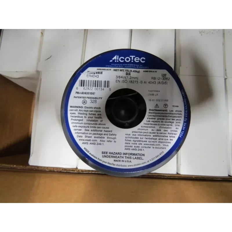 AlcoTec ER4043 Welding Wire 1lb spool