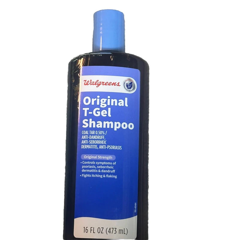 Walgreens NEW Walgreens T-Gel Shampoo Original Strength 16oz Neutrogena Alternative Tar