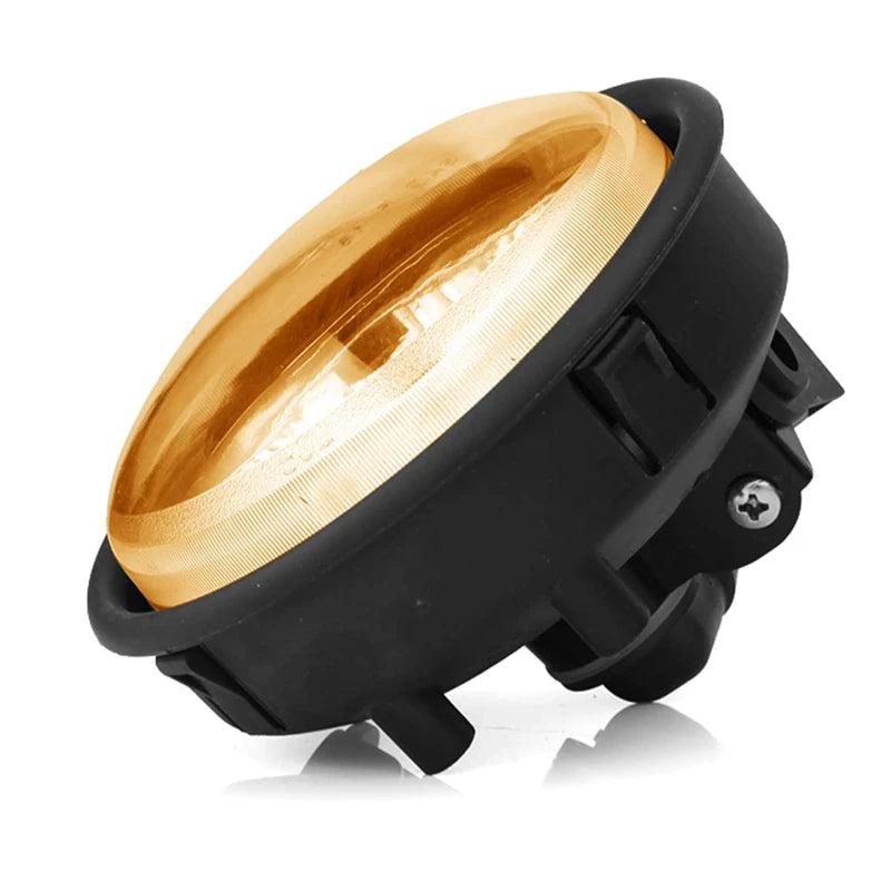 Fog lights assembly replacement for Truck With Bulbs Compatible with Freightliner Columbia 2000-2015(A Pair,Yellow)