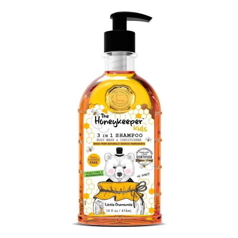 HoneyKeeper Shampoo Infantil Honeykeeper 3 En 1 Little Chamomile 414ml