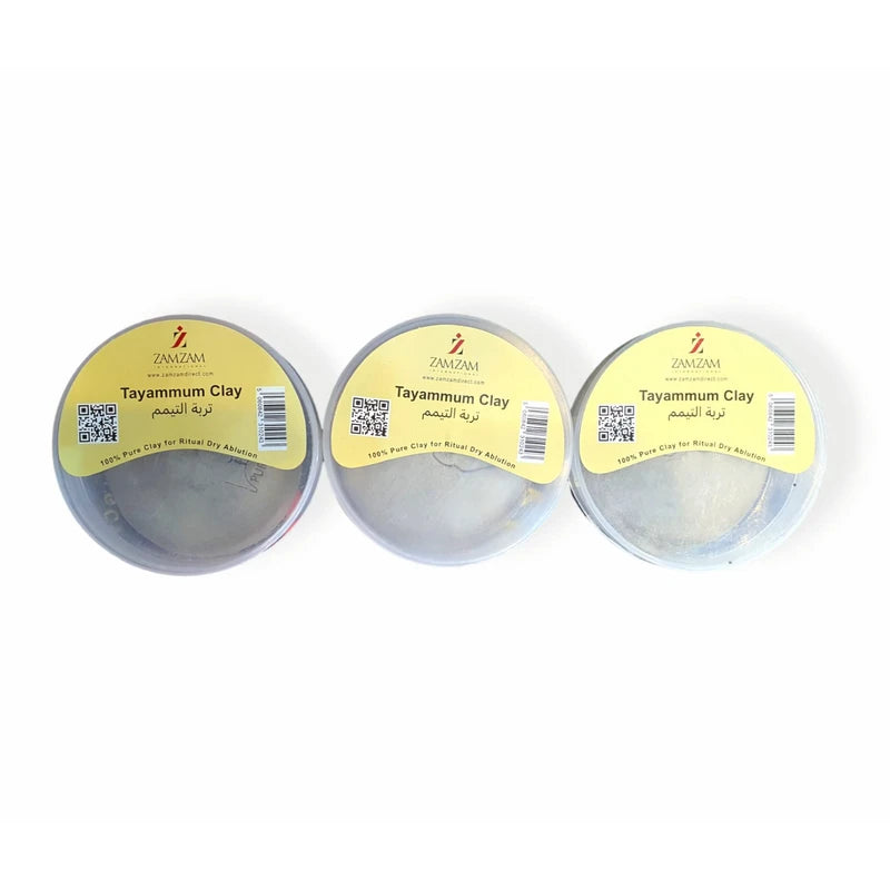 Tayammum Pad With Pure Mud Dust for Dry Ablution Unique Clay Bar Pot For Wudu Perfect Travelling and Illness Tayammum Stone Purification Hajj Umrah When Water is Unavailable Ideal for Praying Anywhere