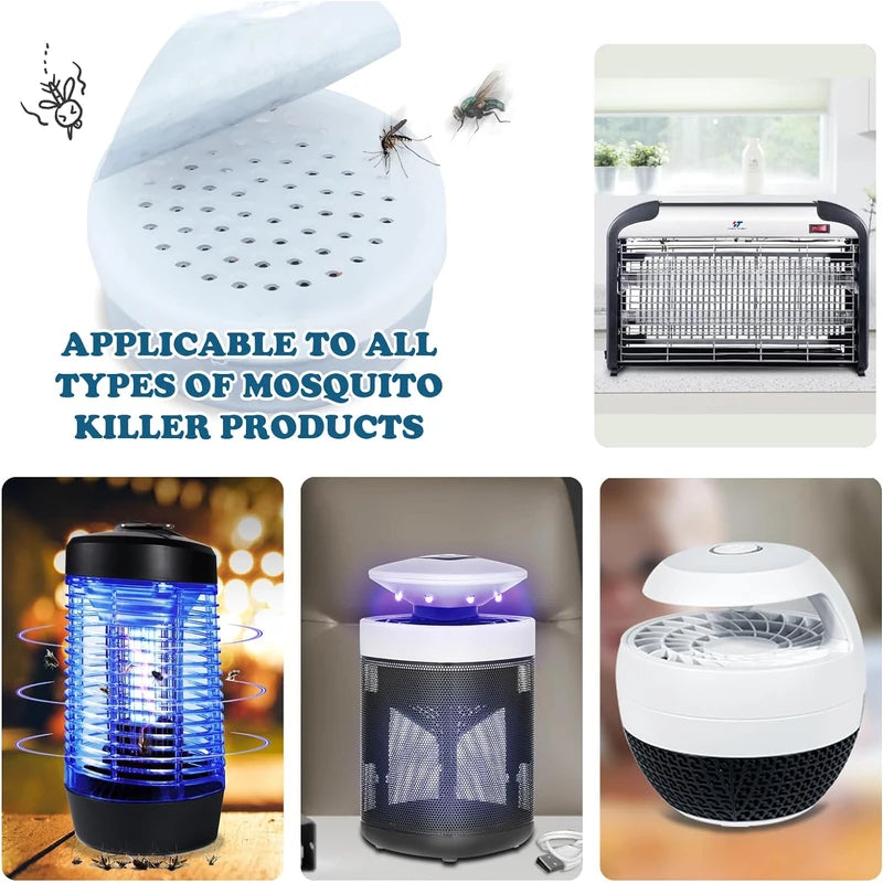 Hodiax Octenol Pest Lures 90 Days Supply, 3PCs Biting Insect Attractant Refill Cartridge for Fly Traps, Bug Zappers, Mosquito Killers, Universal Fit (3PCS in 1 Pack)