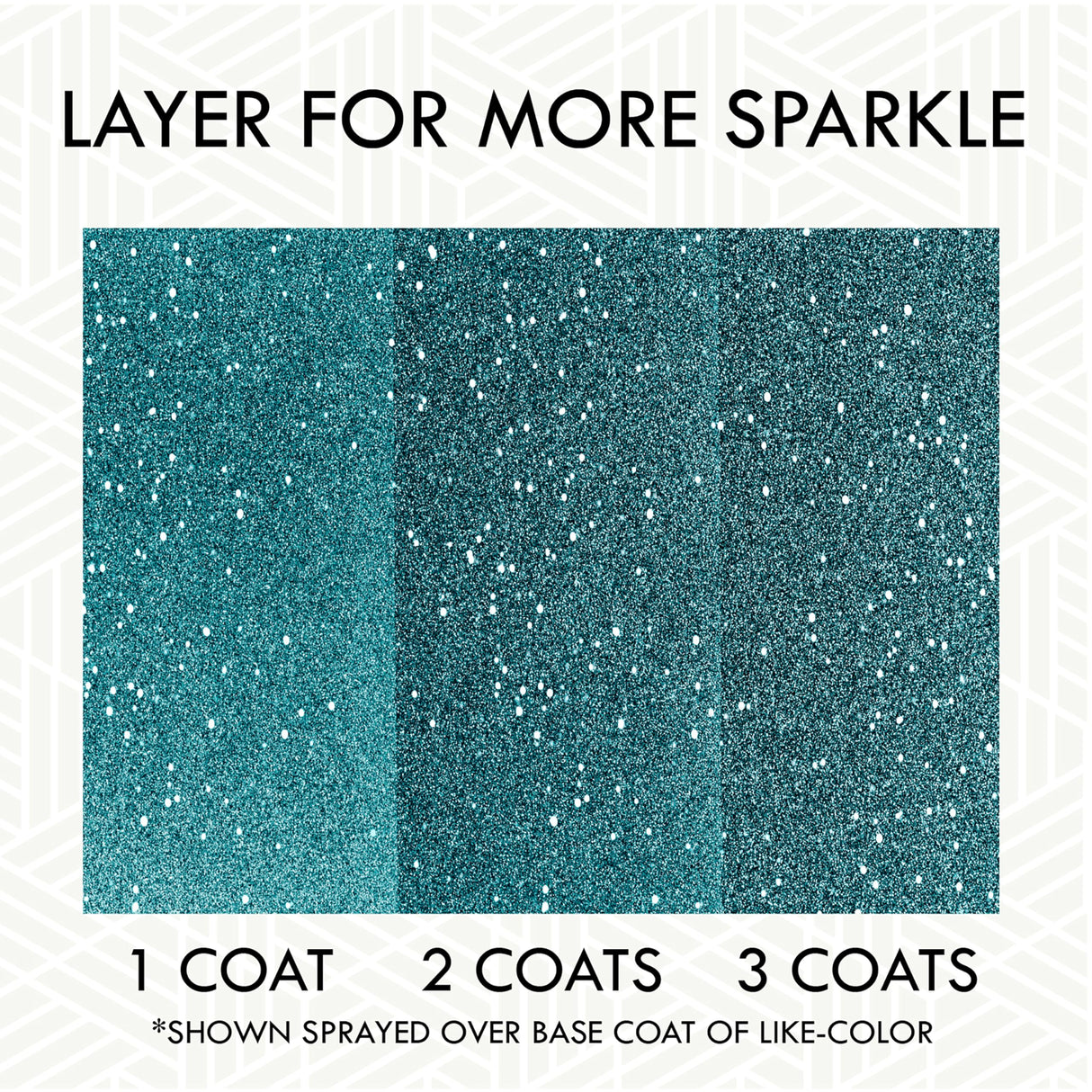 Rust-Oleum 302573 Specialty Glitter Spray Paint, 10.25 Oz, Turquoise