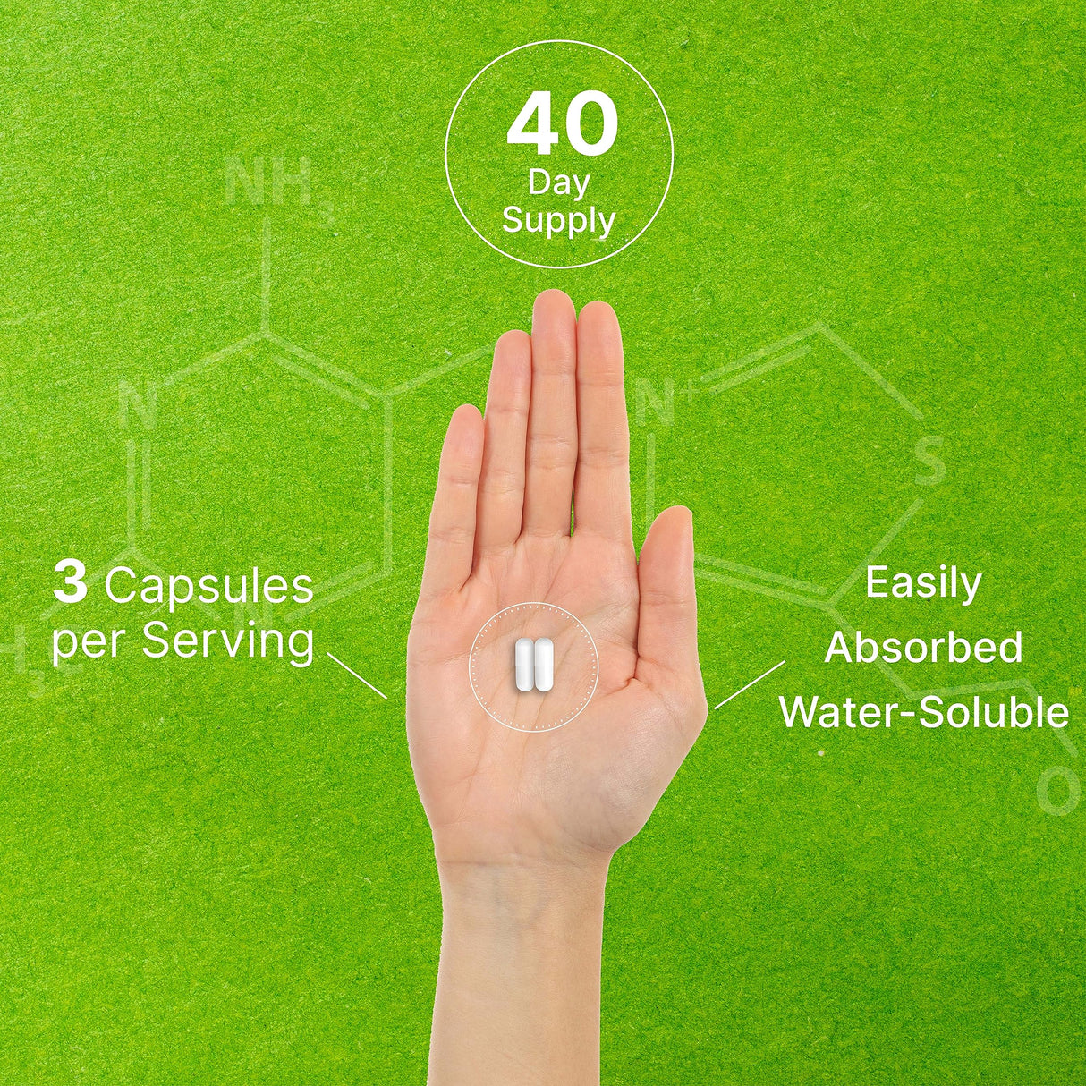 DEAL SUPPLEMENT Citicoline CDP Choline, 1,000mg Per Serving, 120 Capsules – Extra Strength Choline Supplements – Nootropic B Vitamin Properties – Promotes Brain Health, Memory, & Focus – Non-GMO