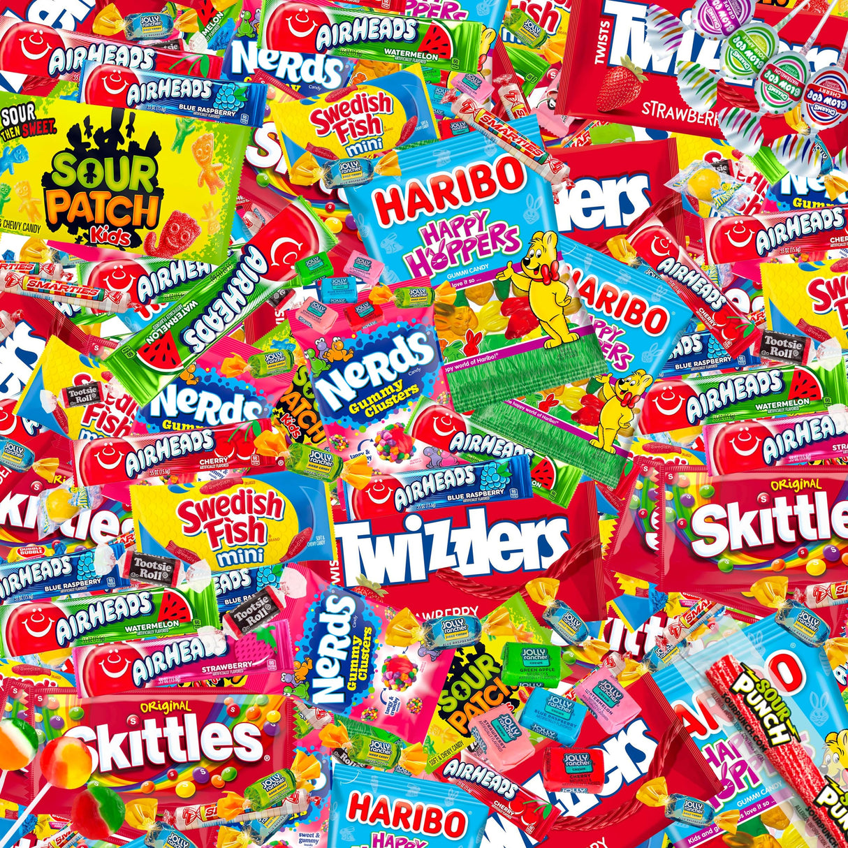 Bulk Candy Variety Pack - 6 lb Candy - Candy Bulk Individually Wrapped Candy- Christmas Candies - Holiday Candies - Piñata Filler Stuffers - Pinata Candy Stuffers - Candy Party Favors