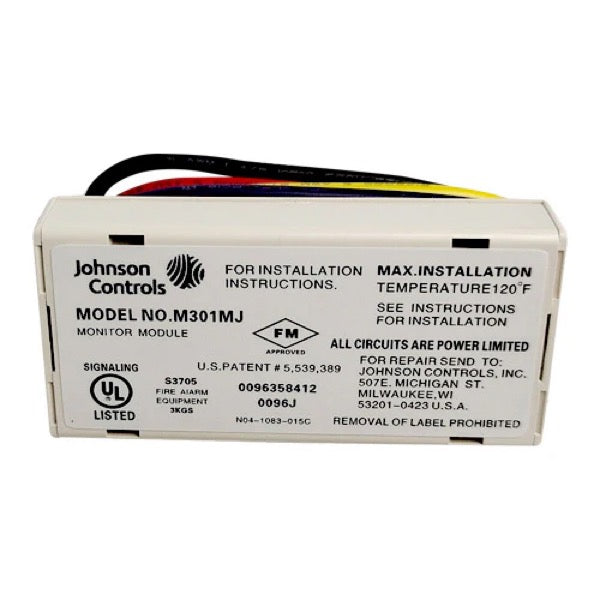 Johnson Controls M301MJ Fire Alarm Control Panel