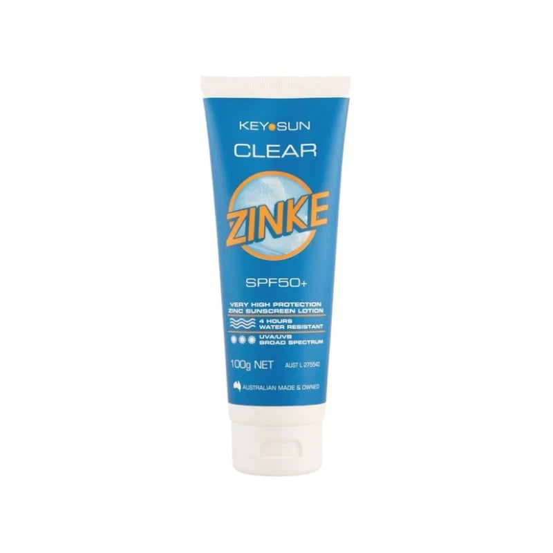 Key Sun Zinke Clear Sunscreen SPF50+ 100g
