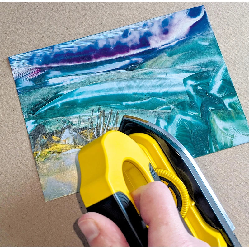 Pebaro 0273 Encaustic Iron for Wax Painting, Yellow, 22 x 6 x 16 cm