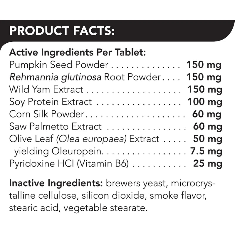 VETRISCIENCE Bladder Strength for Dogs, 90 Chewable Tablets - Vet Formulated Bladder Control Supplement with Saw Palmetto