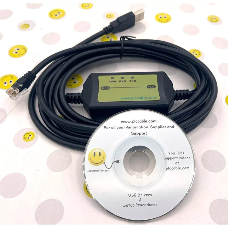 AutomationDirect Automation Direct Koyo USB EA-MG-PGM-CBL Click Do-More C-More Micro HMI and PLCs