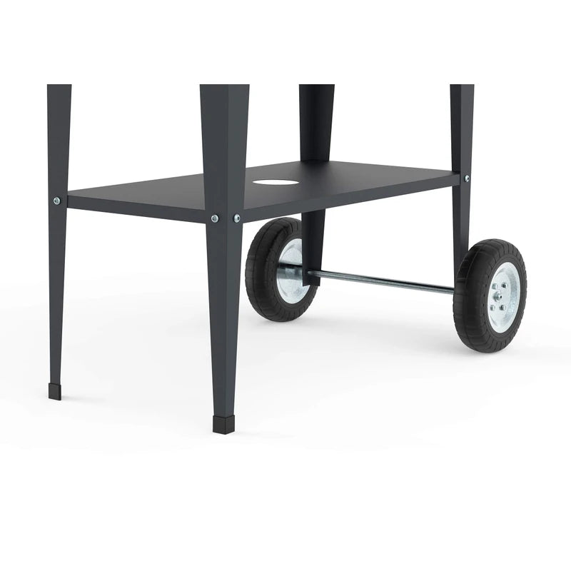 Herstera 8933901 Garden Trolley Wheeled Planter, Anthracite