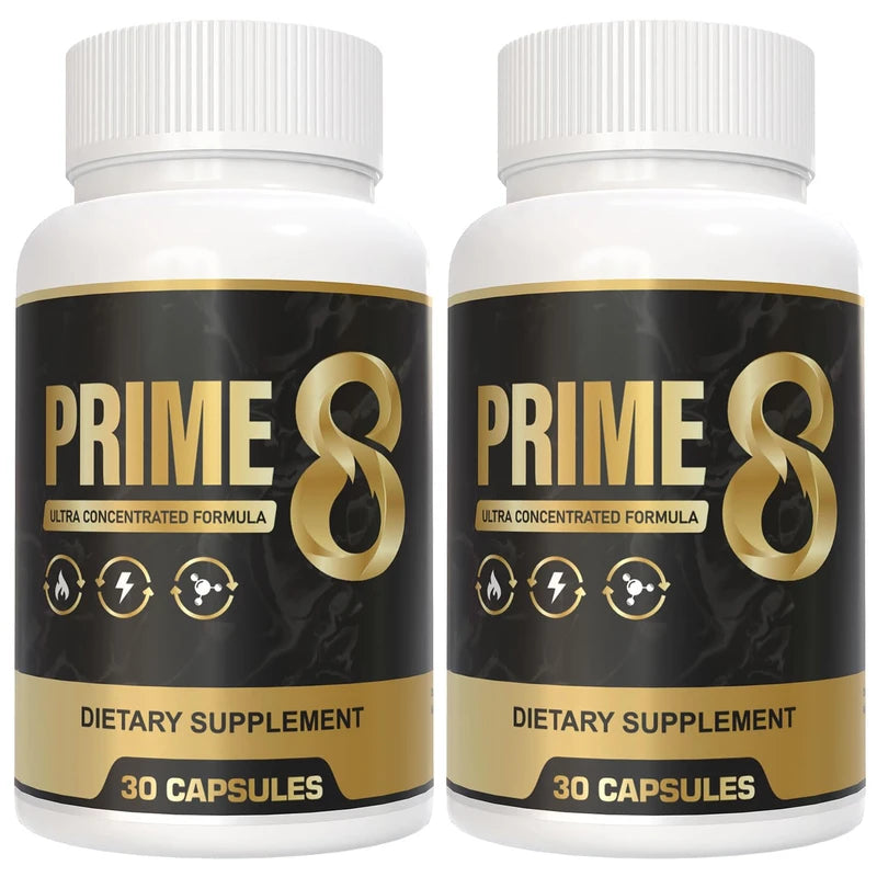 PRIME 8 100% Authentic Original | Prime8 Official Formula (2 Pack) for 60 Days