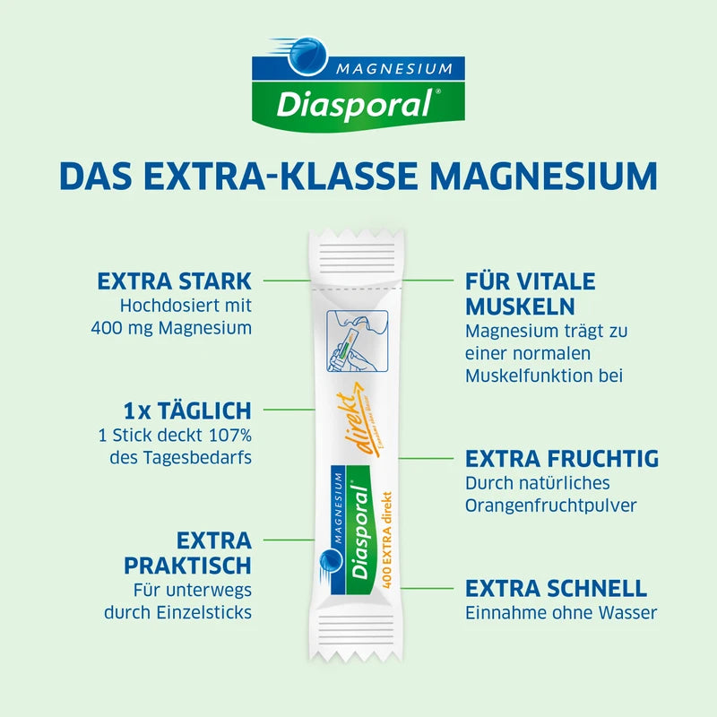 Magnesium Diasporal 400 Extra 20 sticks
