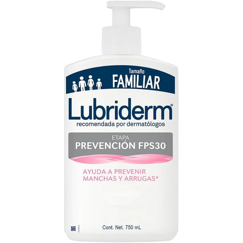 Crema Corporal LUBRIDERM Prevención 750 ml