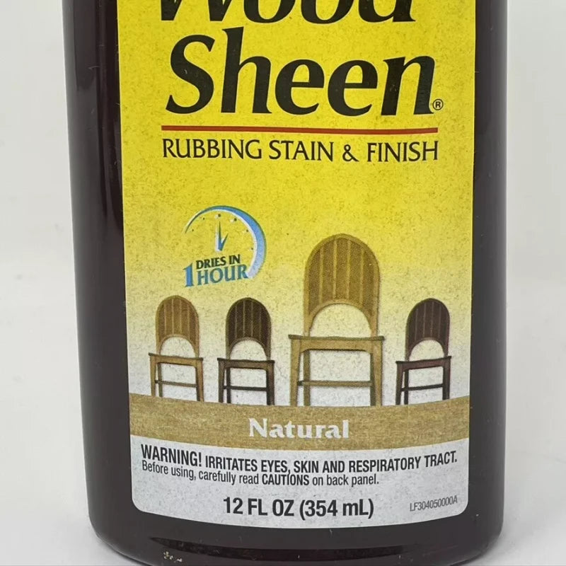 Minwax Wood-Sheen Rubbing Stain & Finish Natural Water Based Discontinued NEW