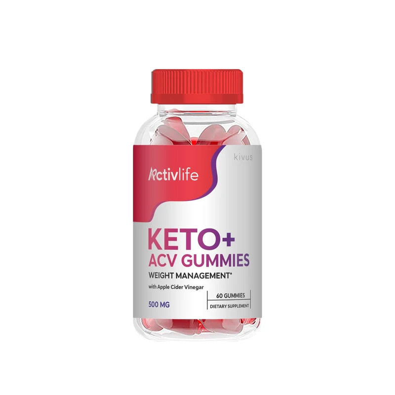 kivus Activlife Keto Gummies - Activlife Keto ACV Gummies (Single, 60 Gummies)