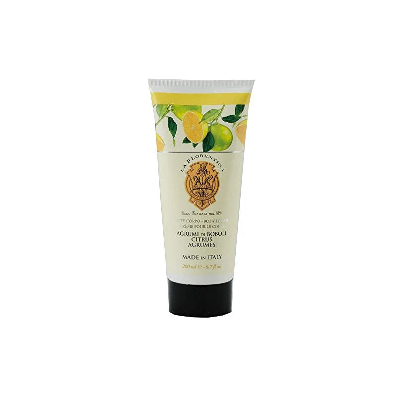 LA FLORENTINA La Florentina Body Lotion, Boboli Citrus, Body Cream, 6.8 fl oz (200 ml)