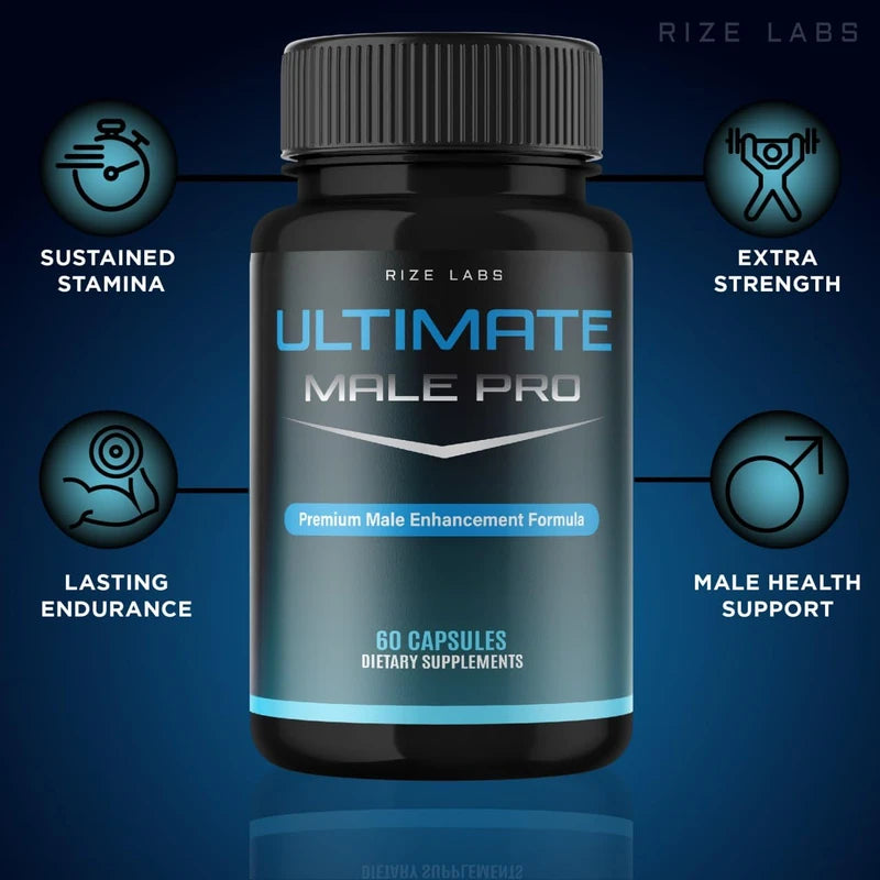 Ultimate Male Pro Pills for Men, Ultimate Male Pro Herbal Supplement, Ultimate Male Pro to Boost Healthy Body, Ultimate Male Pro Maximum Strength Formula, Ultimate Male Pro Reviews ( (60 Capsules)