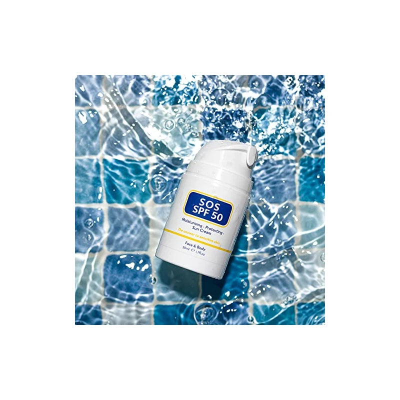 SOS SPF 50 Sun Cream, 50ml