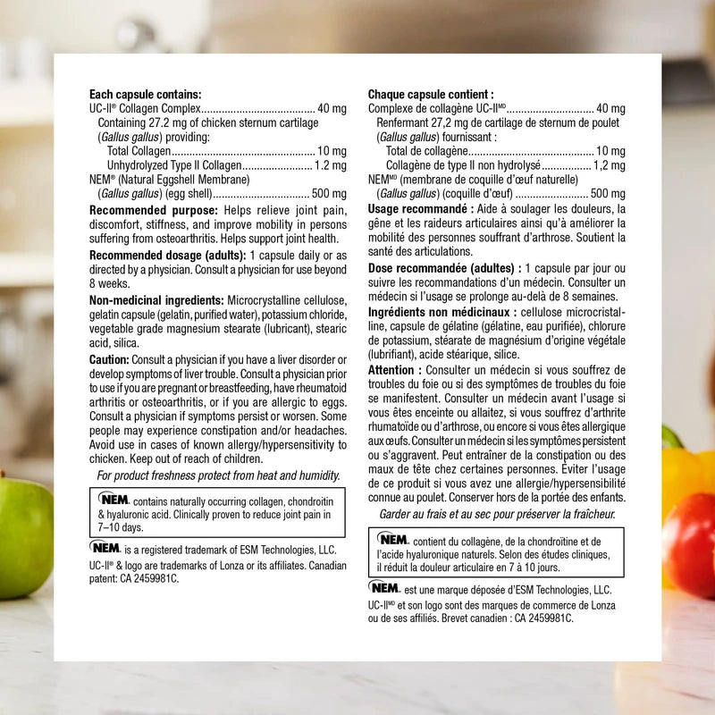 Webber Naturals Advanced Collagen with Natural Eggshell Membrane (NEM), Capsule, 30 Count