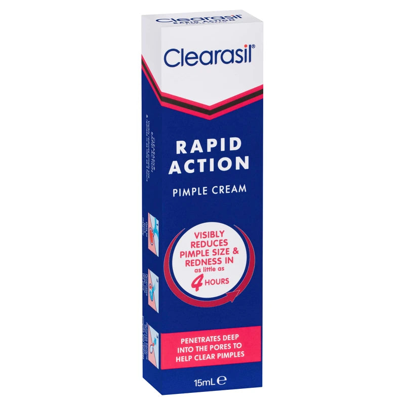 Clearasil Ultra Rapid Treatment Reduce Pimples Cream, 15g