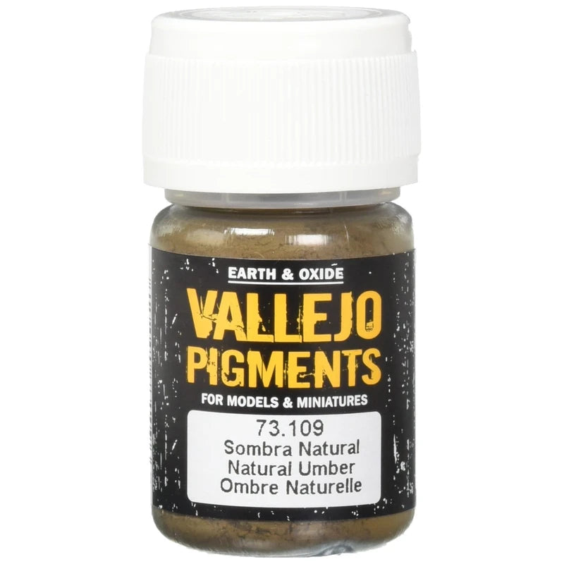 Vallejo Natural Umber Pigment, 30ml