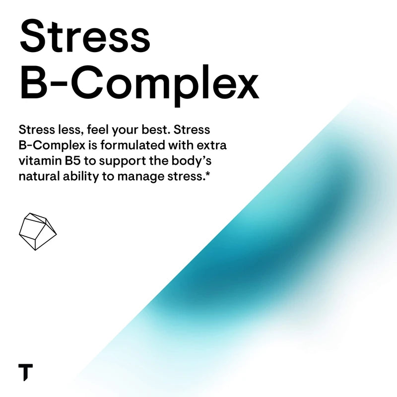 THORNE Thorne Stress B-Complex - Vitamin B Complex for Stress Support - 60 Capsules - 60 Servings