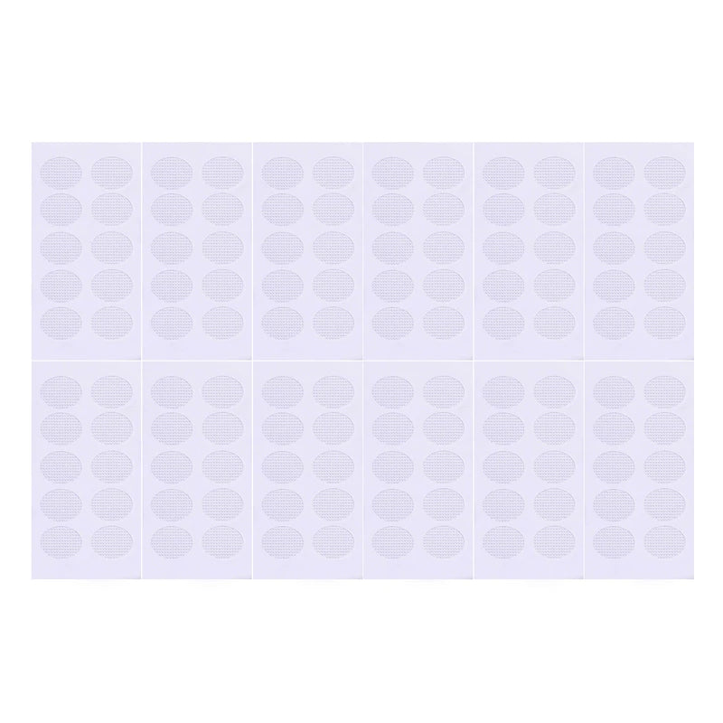 EarLite 120 (60 Ea X 2 Packs) ZipLock Pouch Invisible Earring Support Waterproof Patch - Made in USA...