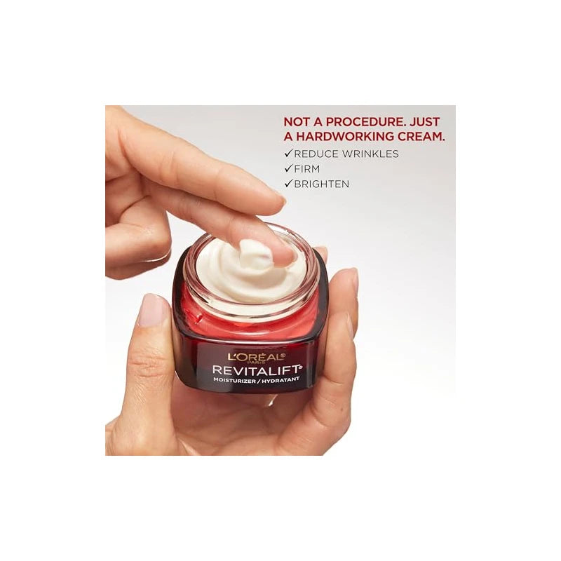 L’Oréal Paris L'Oreal Paris Revitalift Triple Power Anti-Aging Face Moisturizer, Pro Retinol, Hyaluronic Acid & Vitamin C, Reduce Wrinkles 2.55 Oz