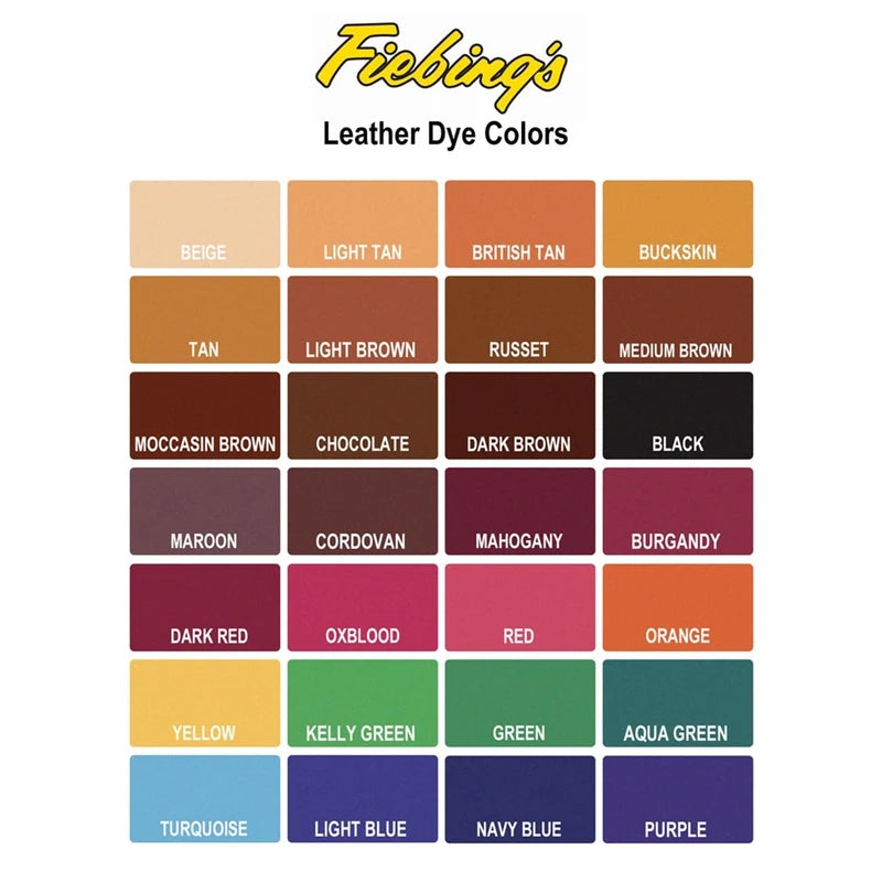 Fiebing Company Leather Dye, Dark Brown, 4 Ounce