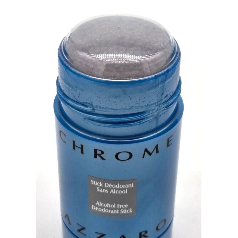 Azzaro VINTAGE Chrome for Men by Azzaro 2.7oz / 75mL Deodorant Stick NEW Alcohol-Free