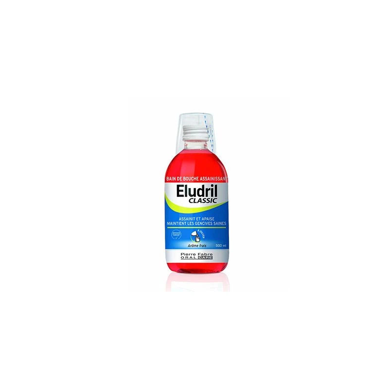 Eludril Mouthwash Classic 500ml Antibacterial