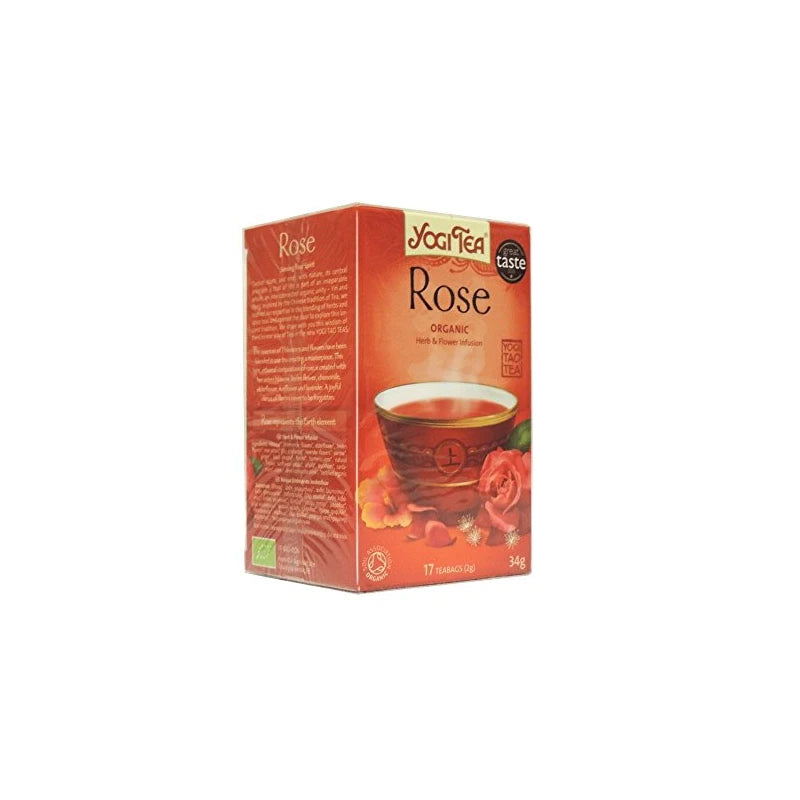 (12 PACK) - Yogi Tea - Rose Tea | 17 Bag | 12 PACK BUNDLE