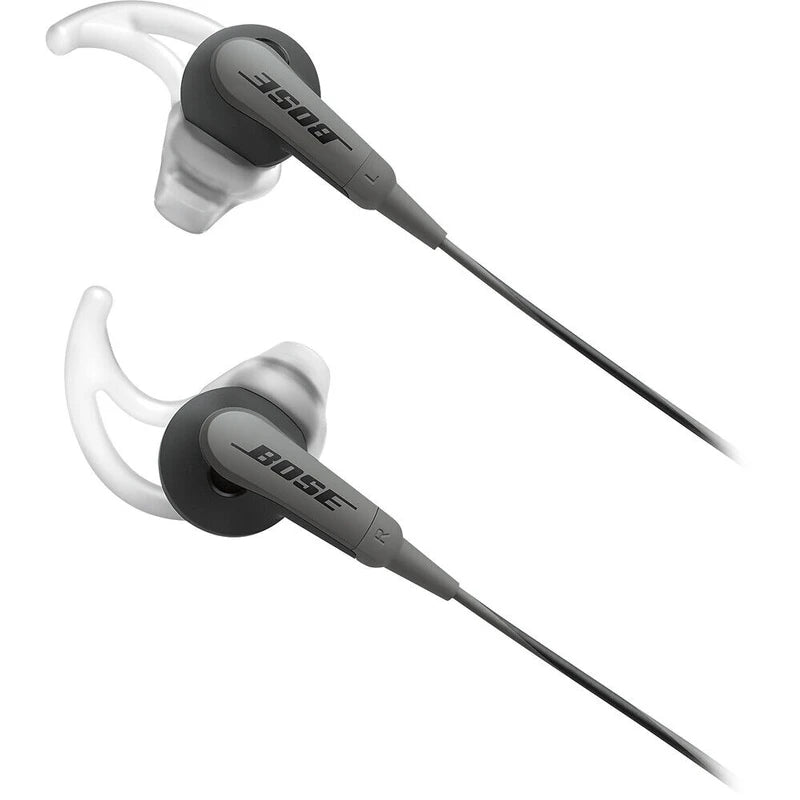 Bose SoundSport Wired 3.5mm Jack Earbuds In-ear Headphones Charcoal-Black