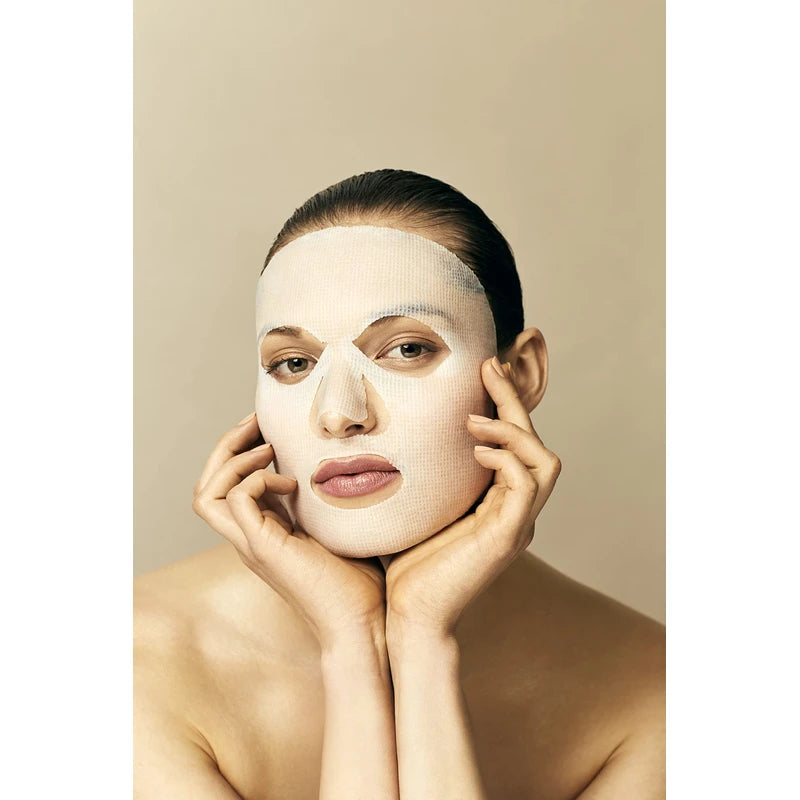 Collagen Face Mask by reveel - Facial Mask sheet with collagen for a soother & smoother skin – Collagen Mask to reduce fine lines & wrinkles for Women and Men