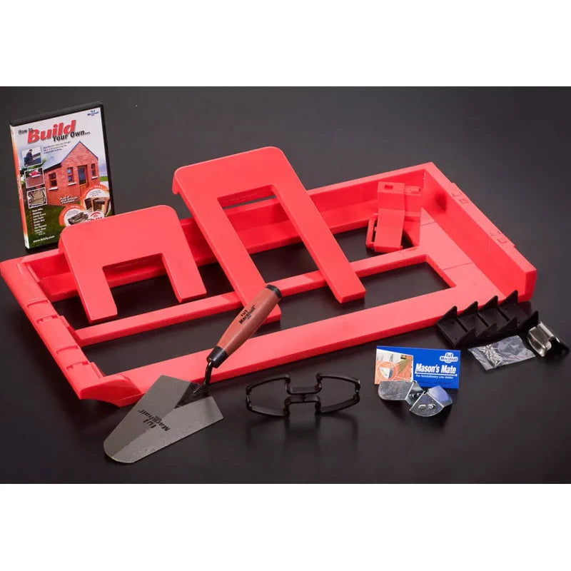 Bricky - Wall Building / Bricklaying Tool + trowel (Adjustable Model)