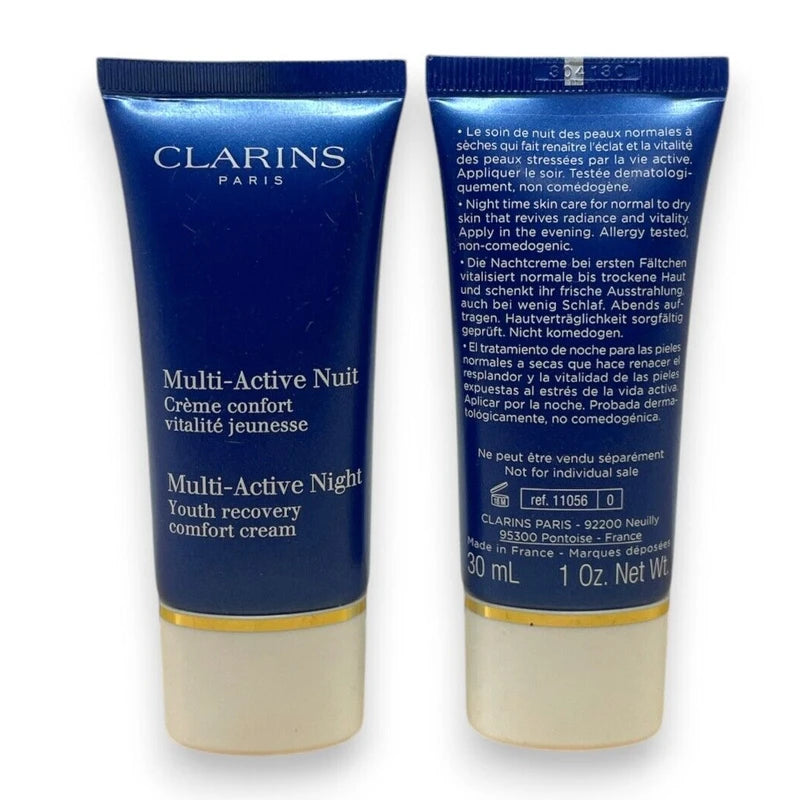 Clarins Multi-Active Night (30ml/1oz) Lot Of 2 As Seen In Pics