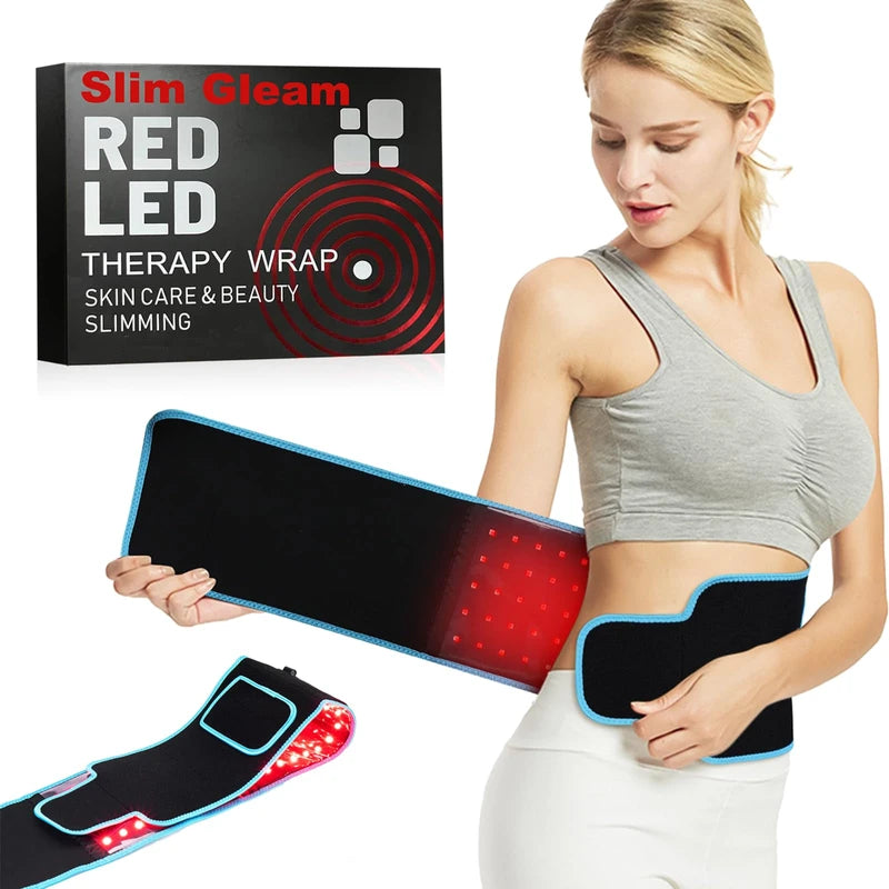 Slim Gleam Infrared Light Therapy Belt Device for Comfort & Relaxation