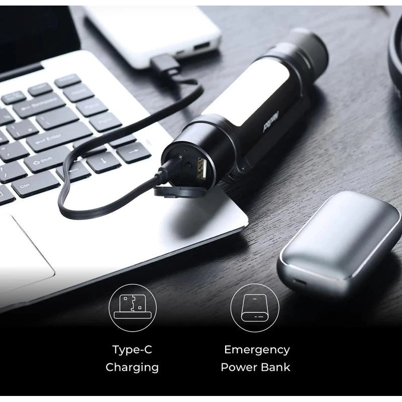 XCOOL Outdoor 6-in-1 1000lm Thunder Flashlight - Specification: Default