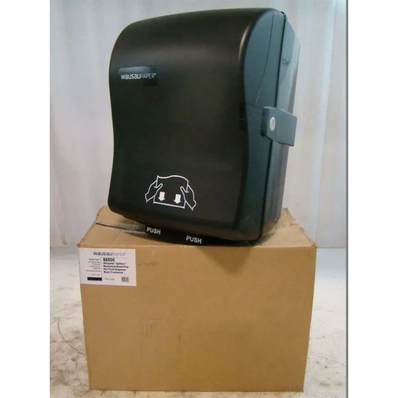 WausauPaper Silhouette OptiServ Roll Mechanical HandsFree Towel Dispenser 86500