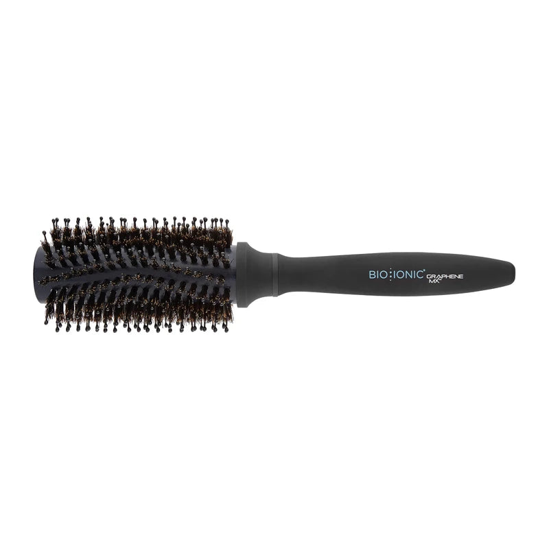 Bio Ionic Boar Styling Brush, Luxurious Boar Bristles for Effortless Hair Styling and Enhanced Shine and Smoothness, Large