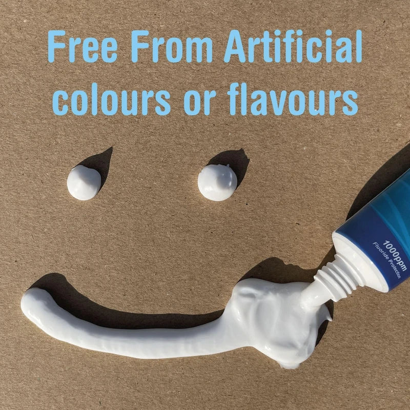 Oranurse Unflavoured Toothpaste 2 Pack for Kids and Adults Non Flavoured Toothpaste with 1000ppm Fluoride for Sensitive Mouths | Non Foaming SLS Free Adults and Kids Toothpaste | 50ml