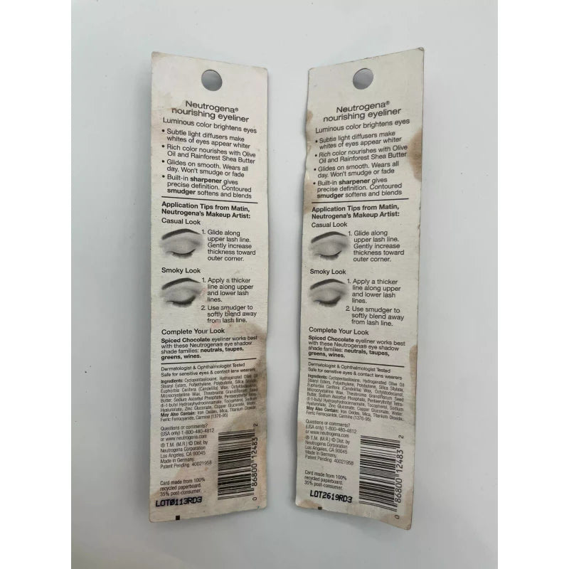 Neutrogena DAMAGED PACKAGING Neutrogena Nourishing Eyeliner Spiced Chocolate 30 0.1 oz