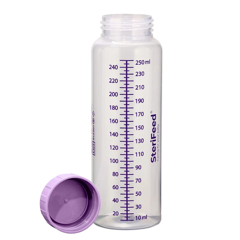 Sterifeed Disposable Sterile Baby Bottle, 250ml, Pack of 10