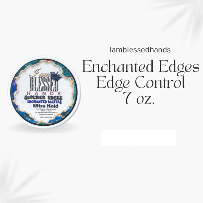 Iamblessedhands superior edges edge control gel Hair Styling - Specification: Medium (3.5 oz) lightly scented