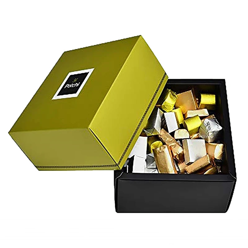 Patchi Ballotin Milk Chocolate Gift Box (1.5lb) - Great for Holiday Gifting - Signature Truffles Assorted Gourmet Chocolates Box - All Natural Ingredients