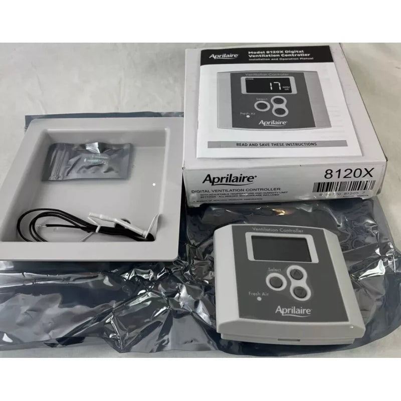 Aprilaire Ventilation Controller Model 8120X NEW In The Box, Nuevo En Caja