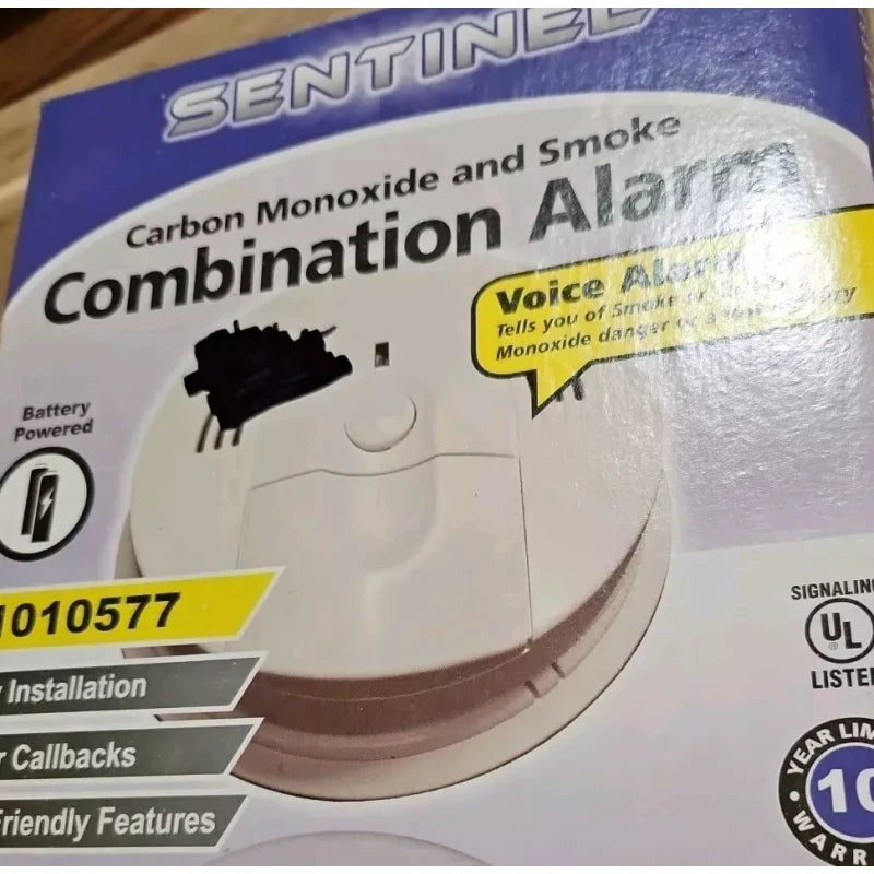 Kidde SENTINEL COMBINATION CARBON MONOXIDE & SMOKE ALARM WITH VOICE ALARM